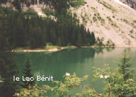Le lac Benit...